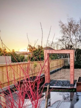 Copper Rain Shower